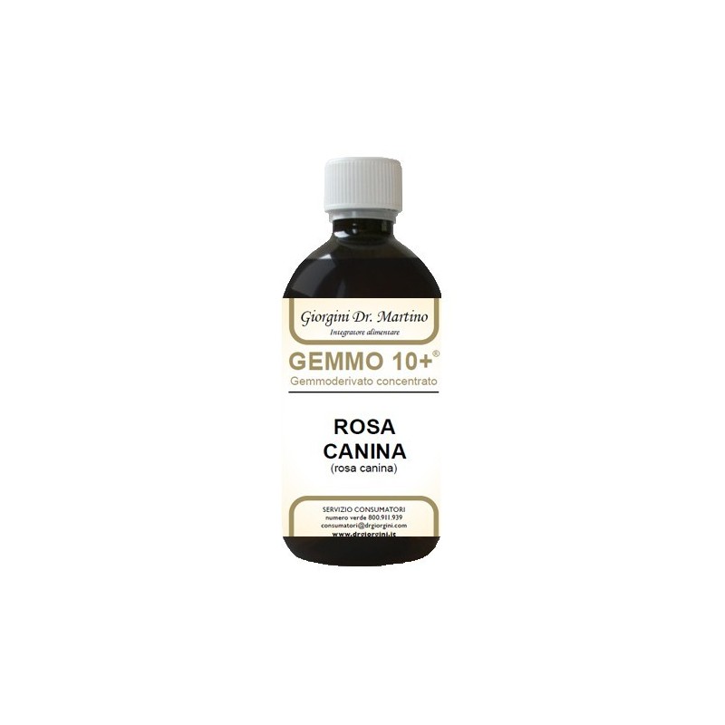 Dr. Giorgini Gemmo 10+ Rosa Canina Liquido Analcolico 500 Ml