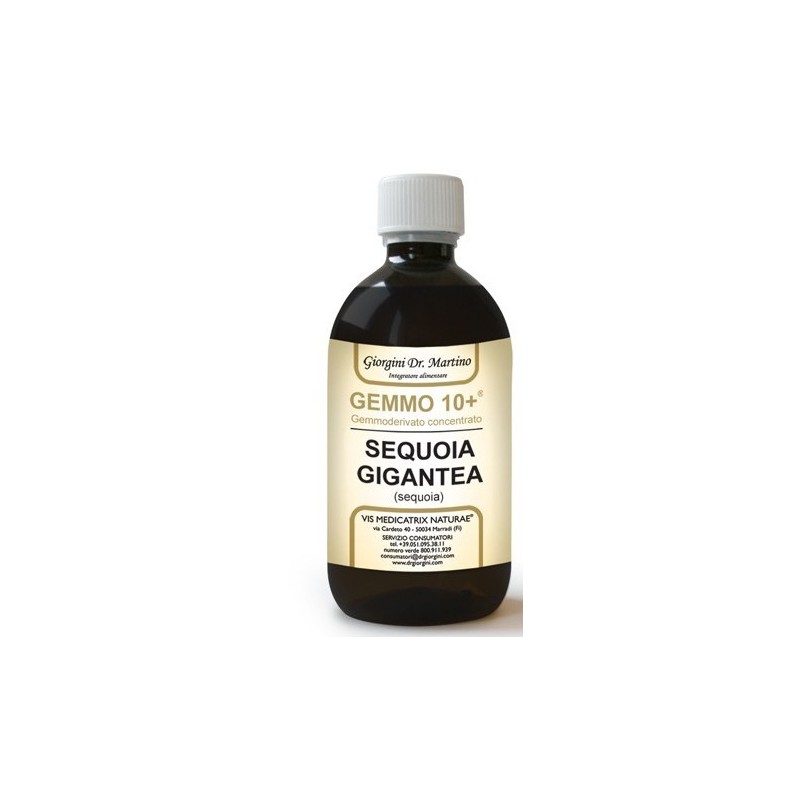 Dr. Giorgini Ser-vis Gemmo 10+ Sequoia 500 Ml Liquido Analcolico