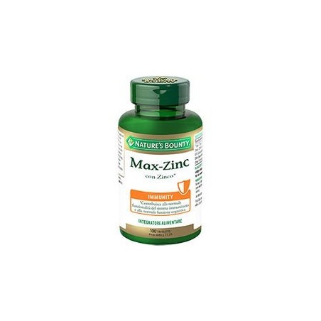 Nature's Bounty Max Zinc 100 Tavolette