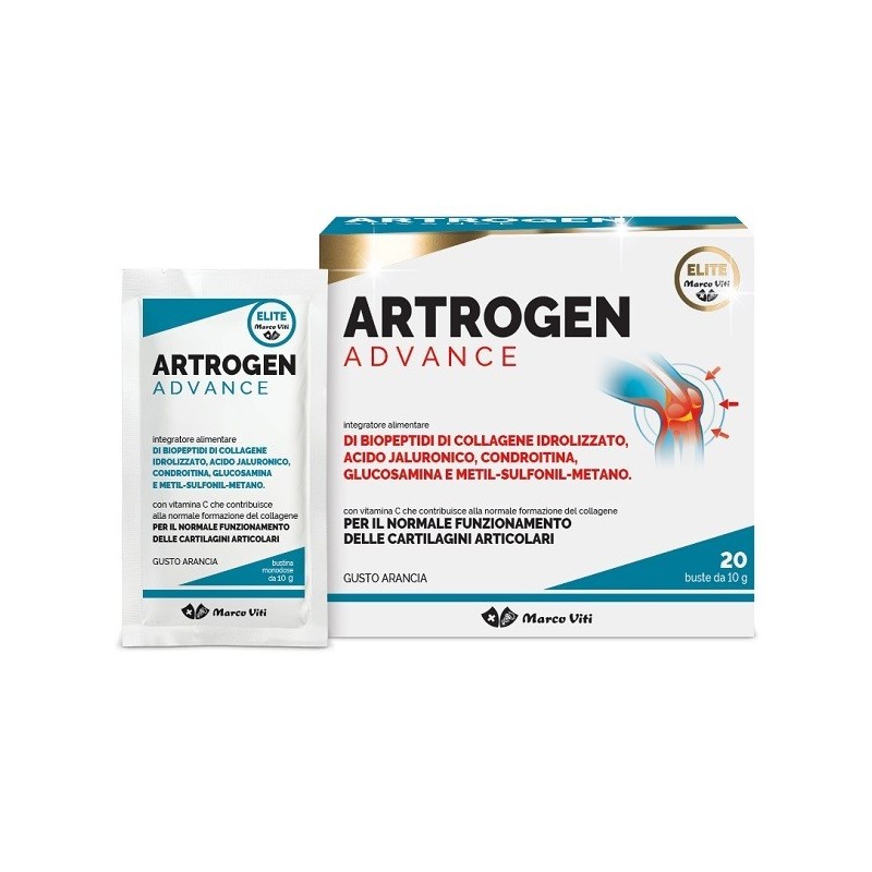 Marco Viti Farmaceutici Artrogen Advance 20 Bustine Da 10 G