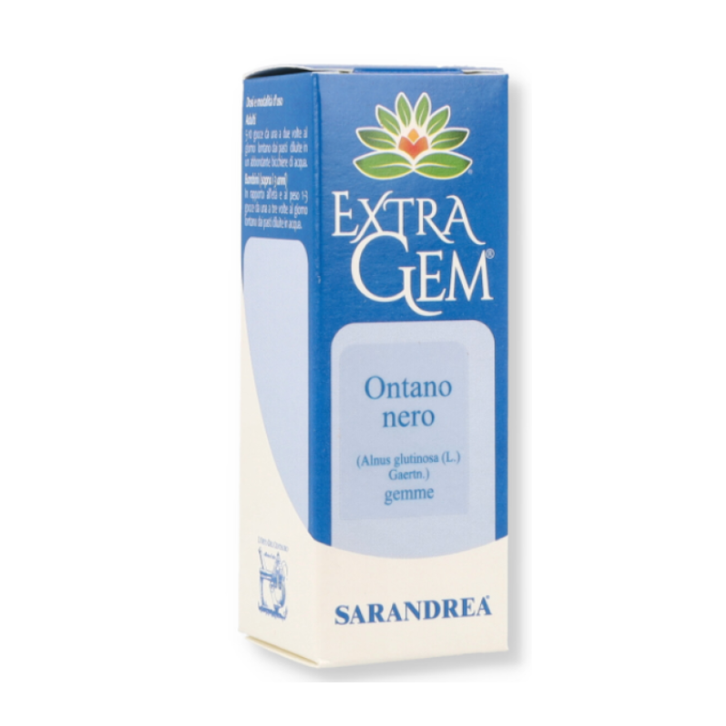 Sarandrea Marco &c. Extragem Ontano Nero Gemme Gocce 20 Ml