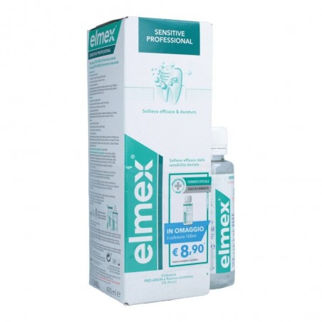 Colgate-palmolive Commerc. Elmex Sensitive Collutorio Special Pack 400 Ml + 100 Ml