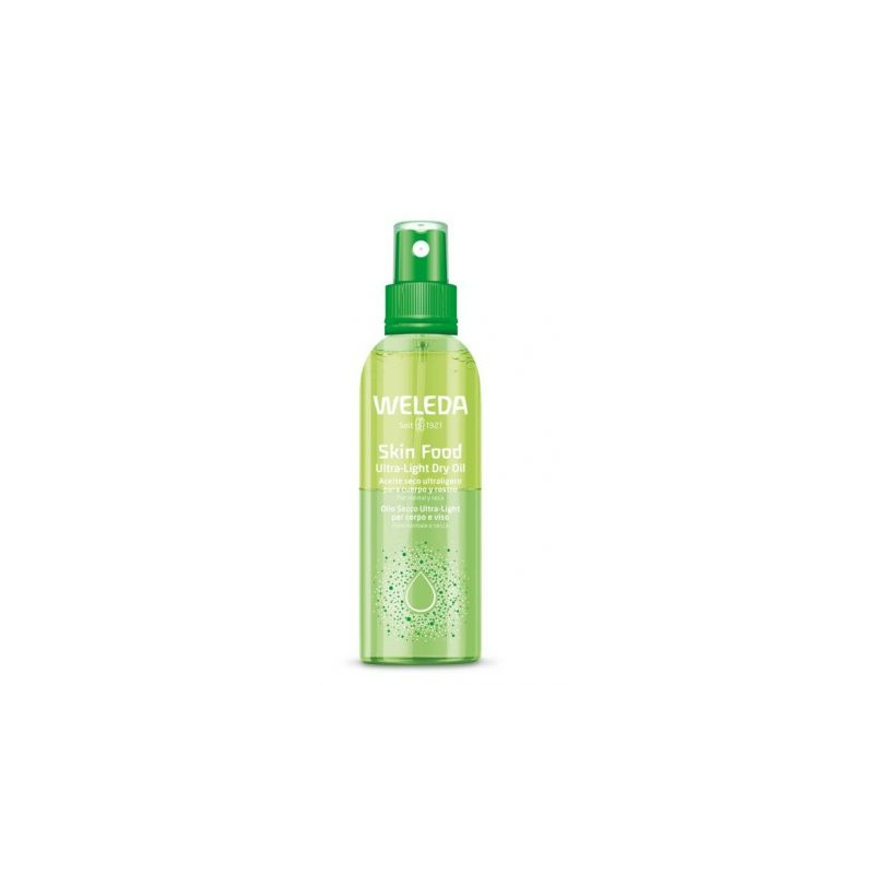 Weleda Italia Skin Food Olio Secco Ultra Light Corpo E Viso 100 Ml