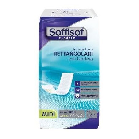 S. I. L. C. Soffisof Classic Pannolone Rettangolare Con Barriera 30 Pezzi