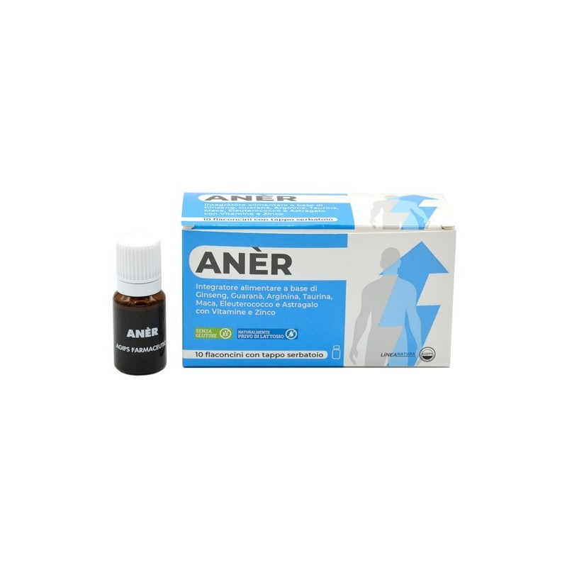 Agips Farmaceutici Aner 10 Flaconcini 10 Ml