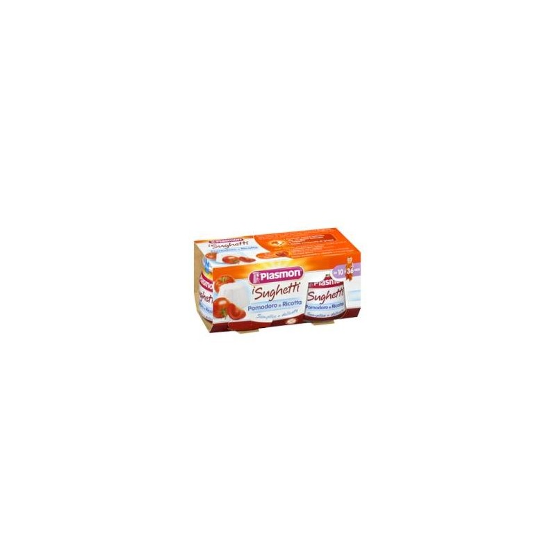 Plasmon Sughetto Pomodoro E Ricotta 80 G X 2 Pezzi