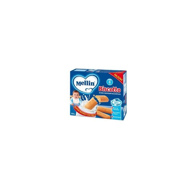 Danone Nutricia Soc. Ben. Mellin Biscotto 360 G 12 Pezzi