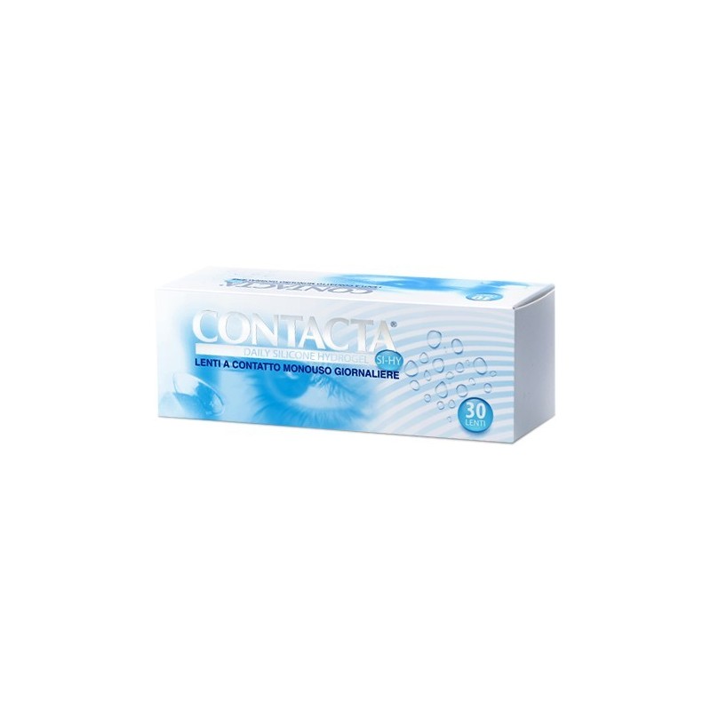 Sanifarma Lente A Contatto Monouso Giornaliera Contacta Daily Lens Silicone Hydrogel -1,25 30 Pezzi