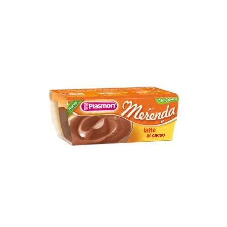 Plasmon La Merenda Dei Bambini Merende Latte Cacao Asettico 2 X 120 G