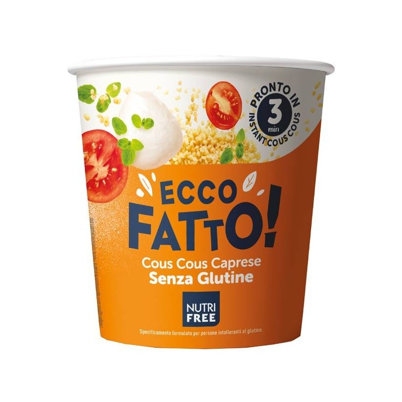 Nt Food Nutrifree Ecco Fatto Cous Cous Caprese 70 G