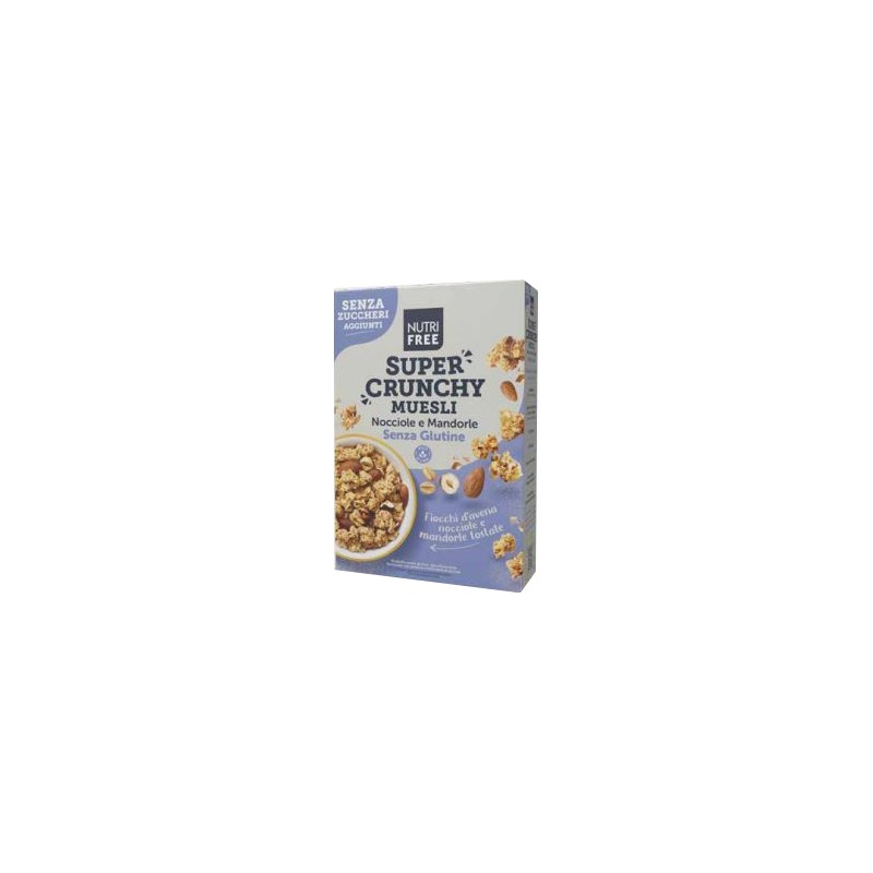 Nt Food Nutrifree Super Crunchy Muesli Nocciole E Mandorle Senza Zuccheri Aggiunti 300 G