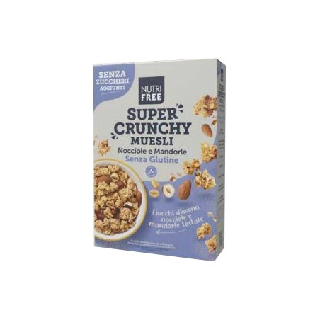 Nt Food Nutrifree Super Crunchy Muesli Nocciole E Mandorle Senza Zuccheri Aggiunti 300 G