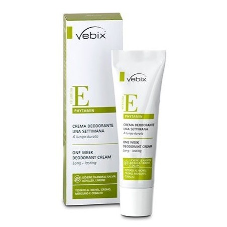 Vebi Istituto Biochimico Vebix Phytamin Crema Deodorante 1 Settimana 25 Ml