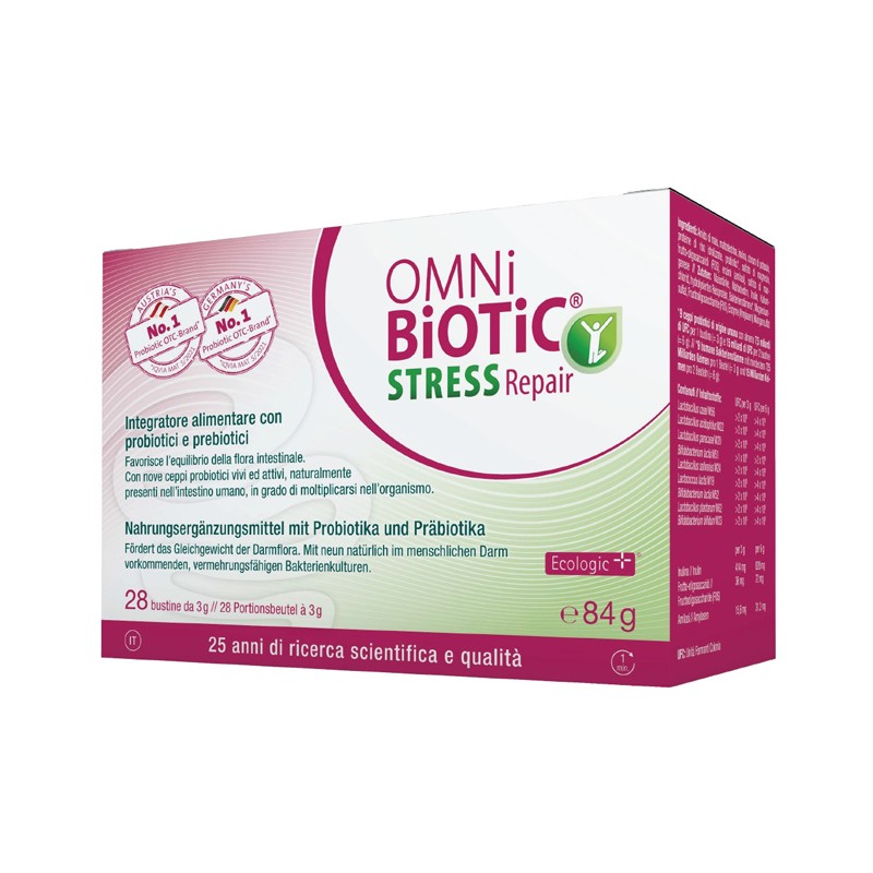 Institut Allergosan Omni Biotic Stress Repair 28 Bustine Da 3 G