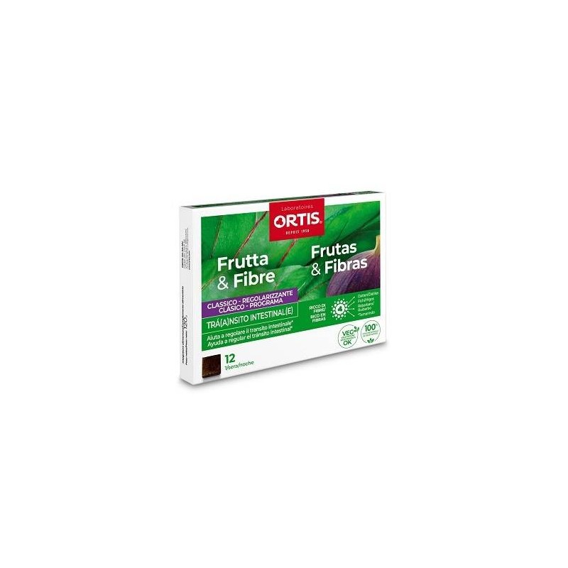 Ortis Laboratoires Pgmbh Frutta & Fibre Classico 12 Cubetti