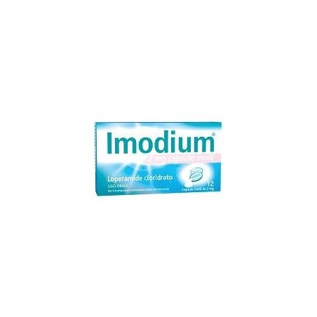 Imodium 2 Mg 12 Compresse molli per la diarrea