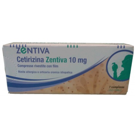 Cetirizina Zentiva 10 Mg Compresse Rivestite Con Filmmedicinale Equivalente