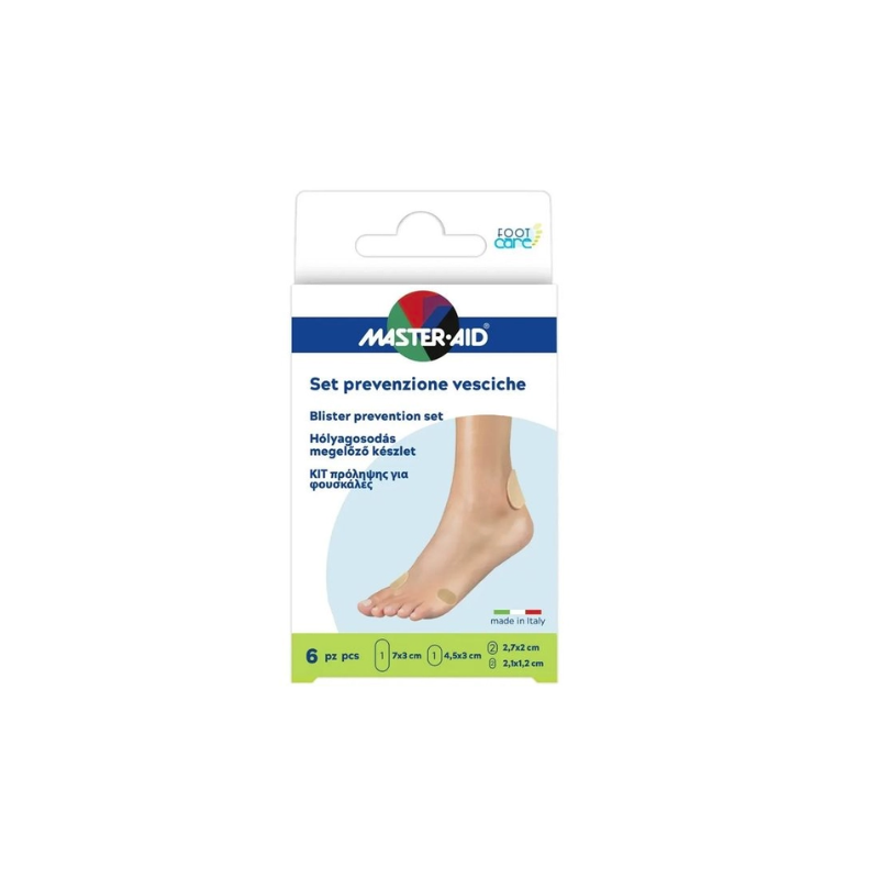 Pietrasanta Pharma Protezione Vesciche Master-aid Footcare Mix 6 Pezzi A3