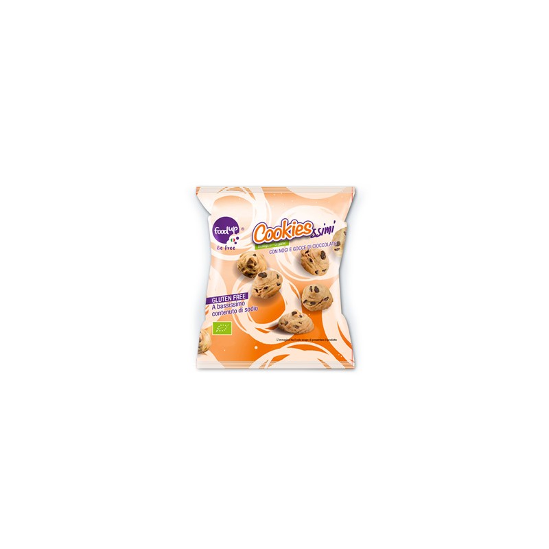 Dol. C. I. P. P. Cookiessimi Biscotti Con Noci E Gocce Di Cioccolato 50 G