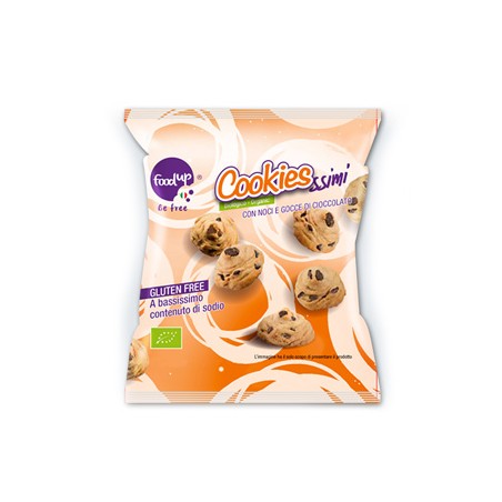 Dol. C. I. P. P. Cookiessimi Biscotti Con Noci E Gocce Di Cioccolato 50 G