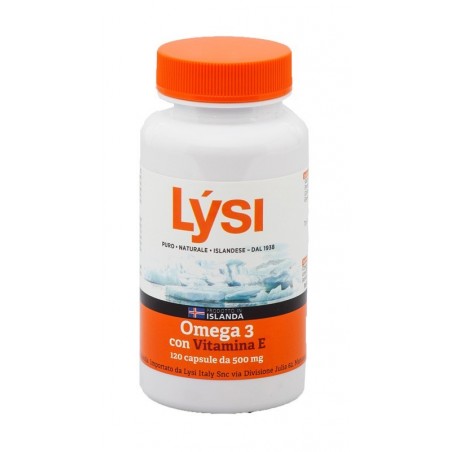 Lysi Italy Di Sirbu Marina Lysi Omega 3 Vitamina E 120 Capsule