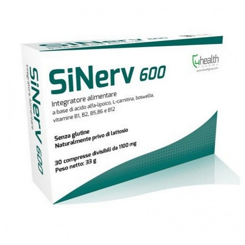 4 Health Sinerv 600 30 Compresse