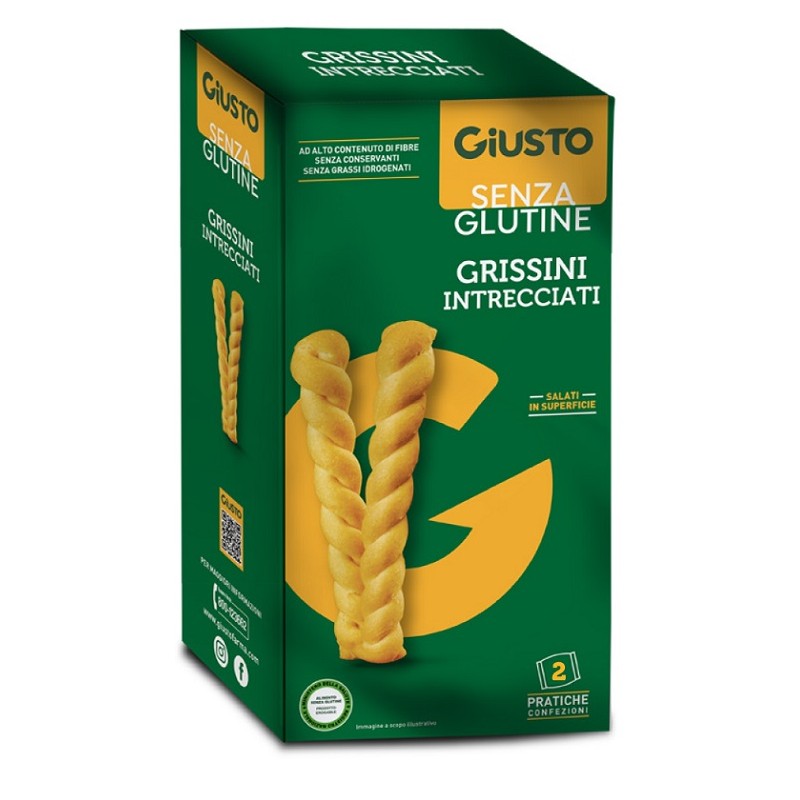 Farmafood Giusto Senza Glutine Intrecciati Grissini 150 G