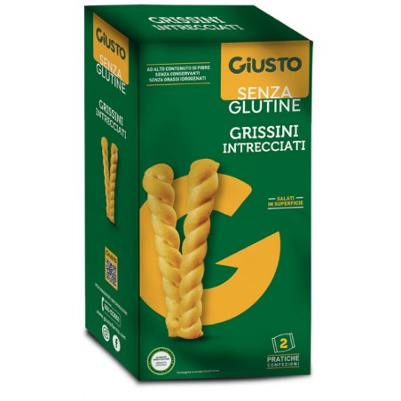 Farmafood Giusto Senza Glutine Intrecciati Grissini 150 G