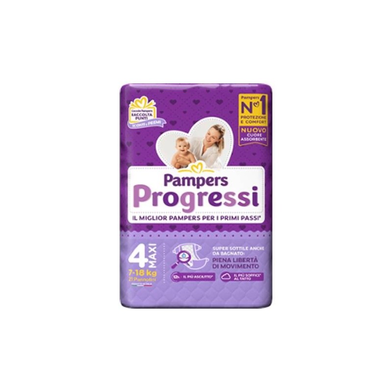 Fater Pampers Progressi Maxi 21 Pezzi