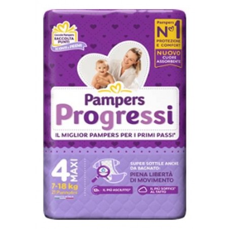 Fater Pampers Progressi Maxi 21 Pezzi