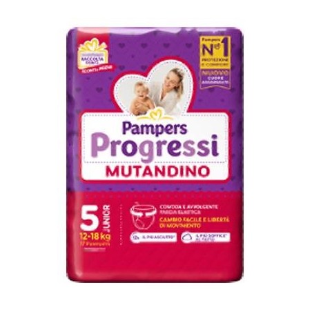 Fater Pampers Progressi Mutandina Junior 17 Pezzi