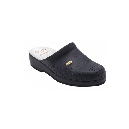 Scholl Clog Back Guard Bycast Bis Unisex Backguard Navy Blue 44