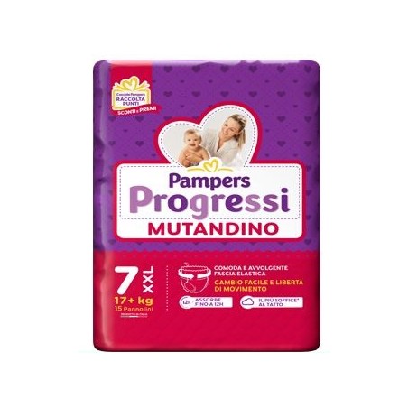 Fater Pampers Progressi Mutandino Xxl 15 Pezzi