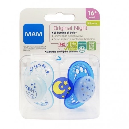 Bamed Baby Italia Mam Original N 16+ Silicone Doppio Maschio