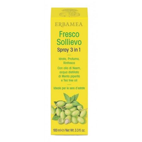 Erbamea Fresco Sollievo Spray 3in1 100 Ml