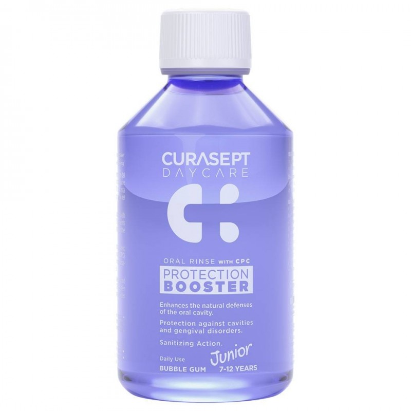 Curasept Daycare Collutorio Protection Booster Junior 250 Ml