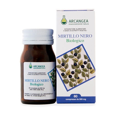 Arcangea Mirtillo Nero Biologico 60 Compresse