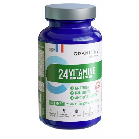 Equilibre Attitude Granions 24 Vitamine Minerali E Piante 90 Compresse