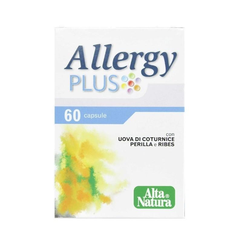 Alta Natura-inalme Allergy Plus 60 Capsule 500 Mg