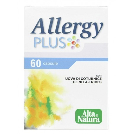 Alta Natura-inalme Allergy Plus 60 Capsule 500 Mg