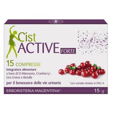 Erboristeria Magentina Cist Active Compresse 15 Compresse