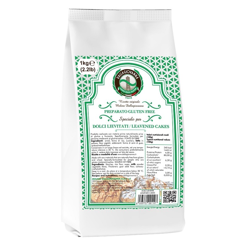 Molino Dallagiovanna G. R. V. Preparato Speciale Per Dolci Lievitati 1 Kg