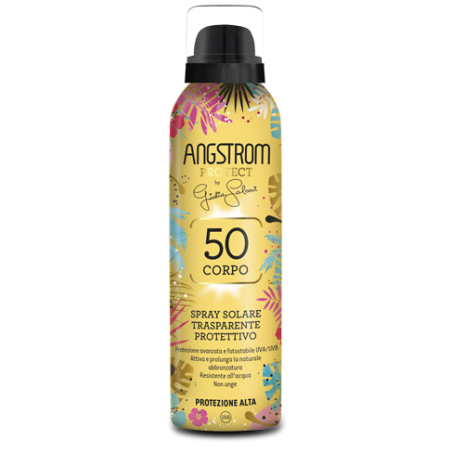 Perrigo Italia Angstrom Spray Trasparente Spf50 Limited Edition 200 Ml