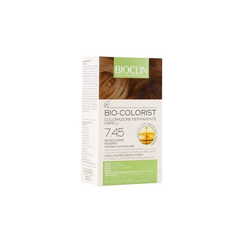 Ist. Ganassini Bioclin Bio Colorist 7,45 Biondo Rame Mogano