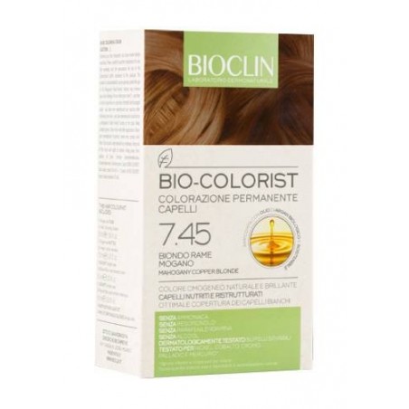 Ist. Ganassini Bioclin Bio Colorist 7,45 Biondo Rame Mogano