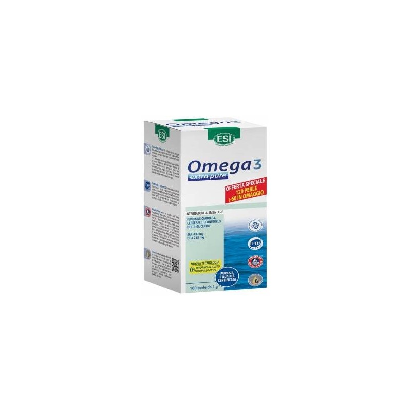 Esi Omega 3 Extra Pure 120 + 60 Perle Offerta