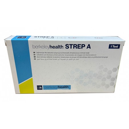 General Merchandising Test Antigenico Rapido Berkeley Health Strep A Autodiagnostico Determinazione Qualitativa Antigene Strepto