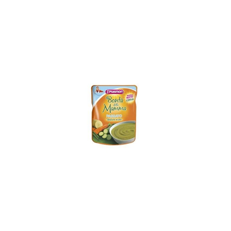 Plasmon Pouches Base Passato Di Verdure Misto 180 G