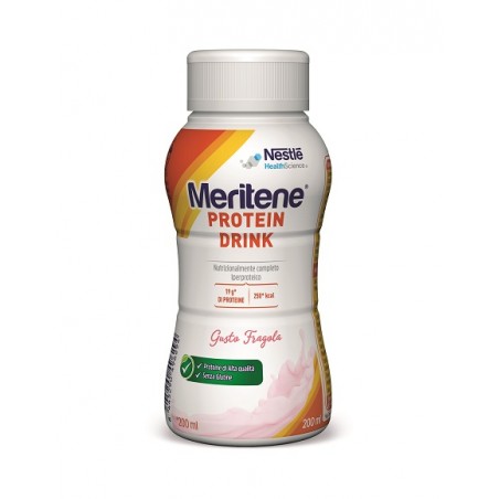 Nestlè Meritene Protein Drink Fragola 200 Ml