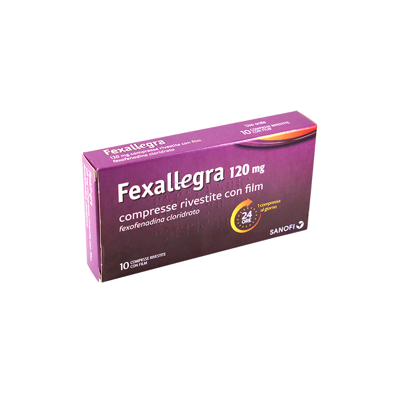 Gmm Farma Fexallegra 120 Mg Compresse Rivestite Con Film Fexofenadina Cloridrato